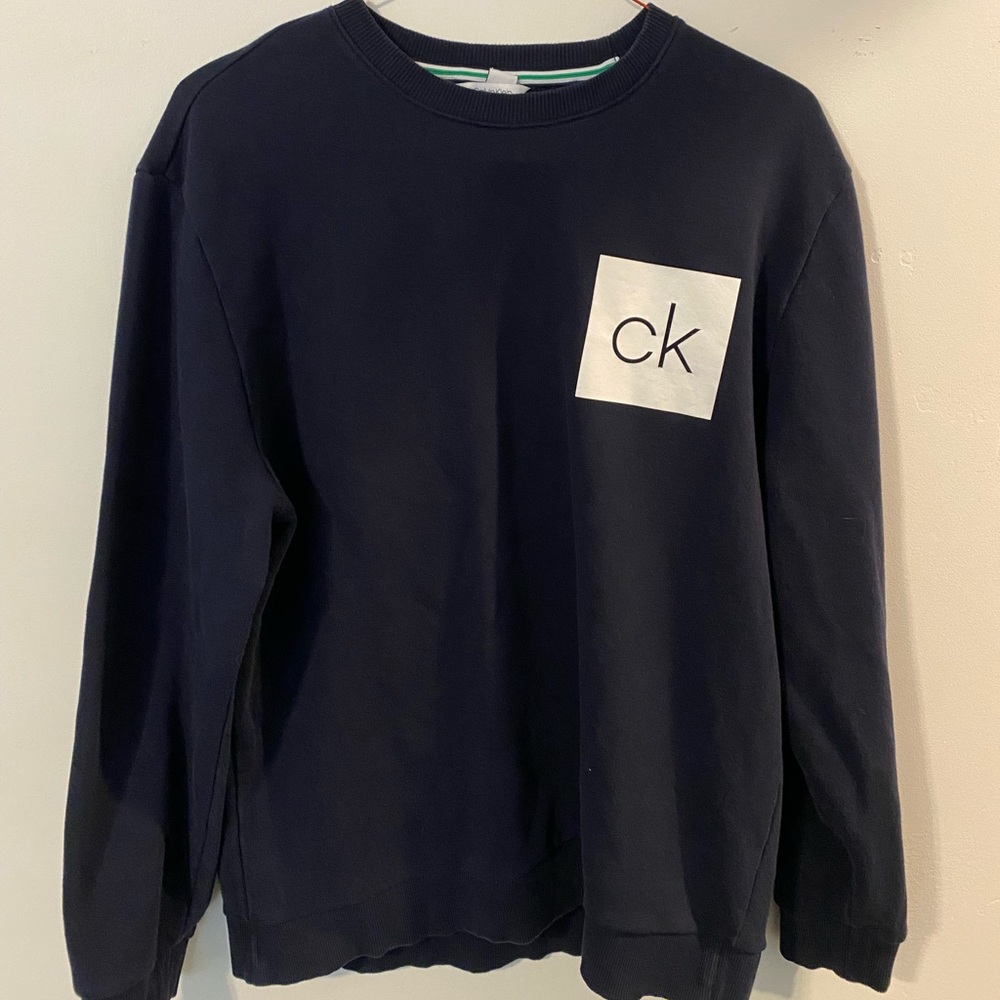 Navy Calvin Klein Sweatshirt